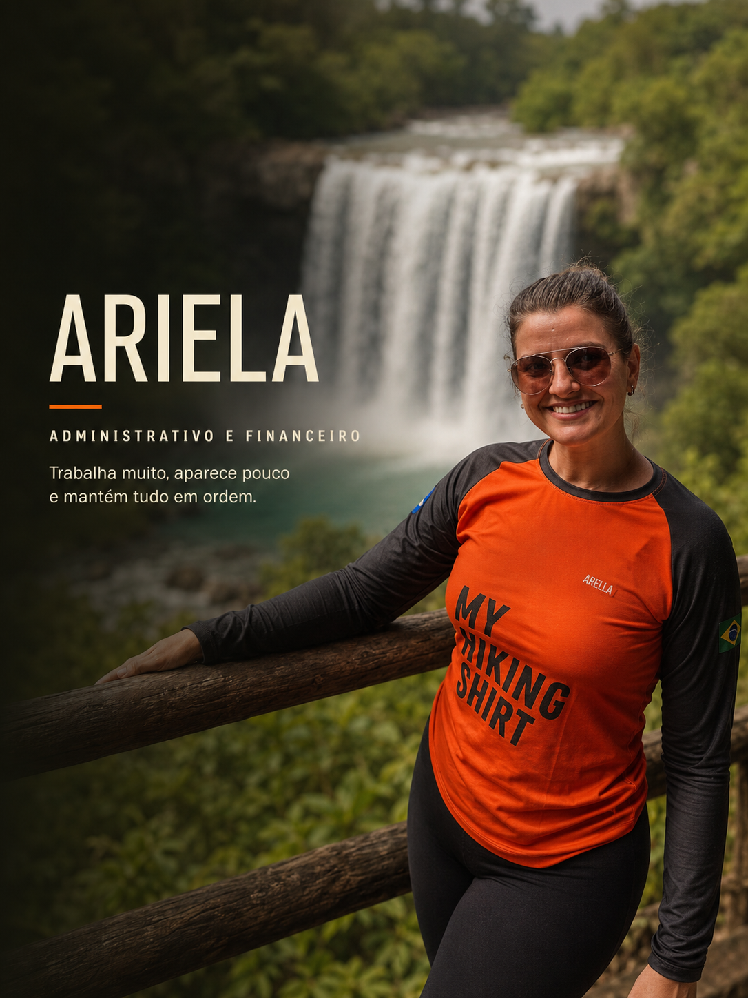 Ariela — Administrativo e Financeiro da Você Trilhando